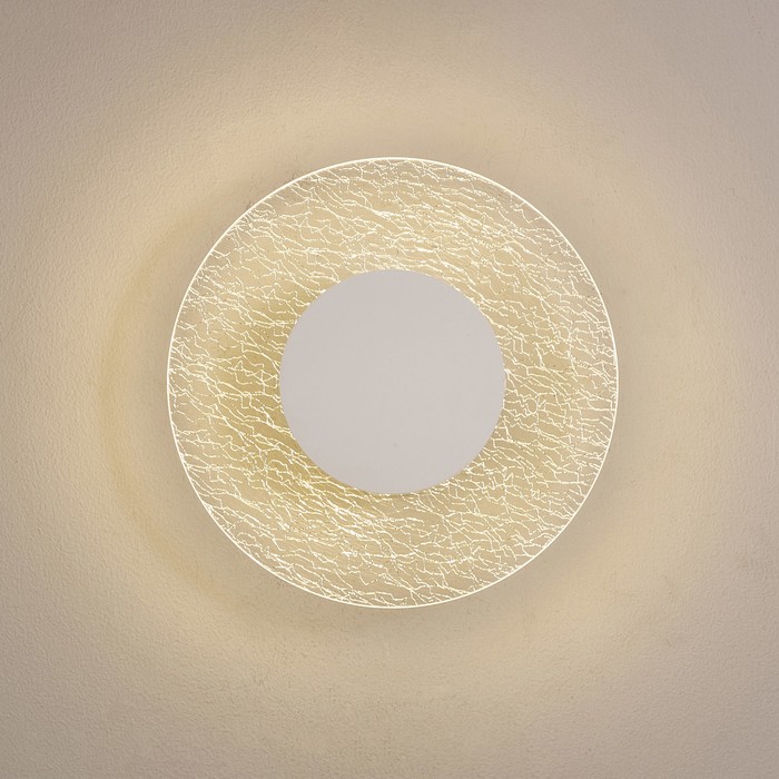 Светильник настенный Mantra Jewel, LED, 750Лм, 3000К, 42 мм, цвет белый настенный светильник mantra jewel 8073
