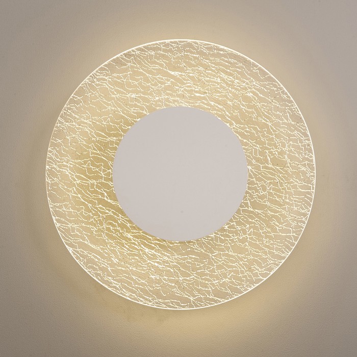 Светильник настенный Mantra Jewel, LED, 1600Лм, 3000К, 47 мм, цвет белый настенный светильник mantra jewel 8073