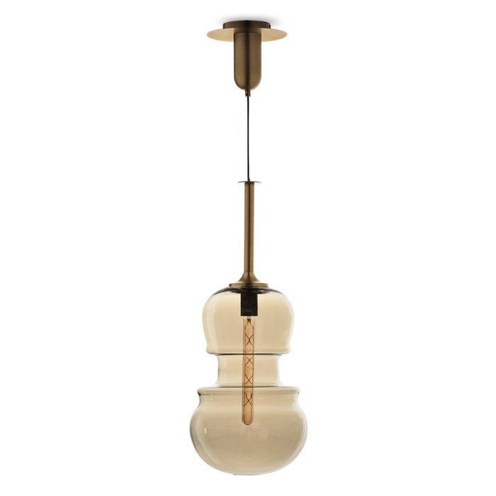 Светильник подвесной Mantra Sonata, E27, 1х20Вт, 890 мм, цвет бронзовый