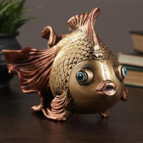 Копилка "Золотая рыбка" 13х25см от Сима-ленд