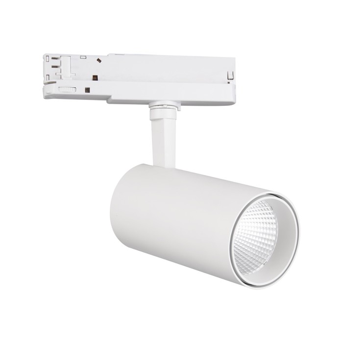 

Трековый светильник Mantra Fuji, LED, 4000Лм, 3000К, 200х85х160 мм, цвет белый