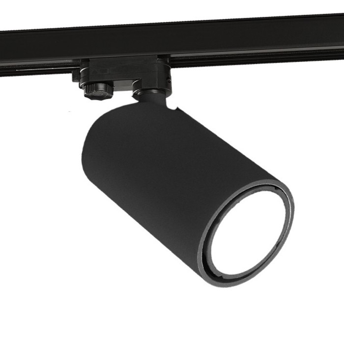 Трековый светильник Mantra Sal, GU10, 1х10Вт, 58х86х154 мм, цвет матовый чёрный трековый светильник mantra sal 6717