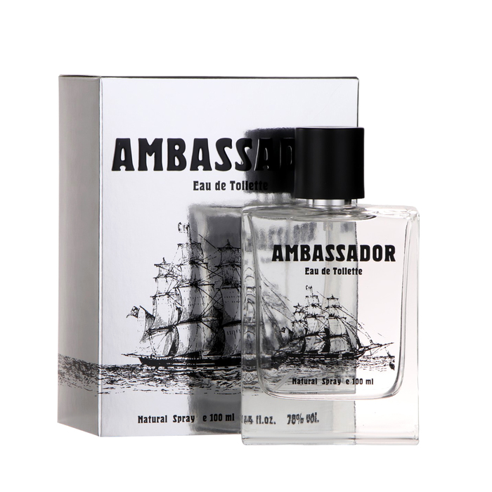 Туалетная вода мужская Genty Ambassador, 100 мл parfums genty parfums genty ambassador in black sea