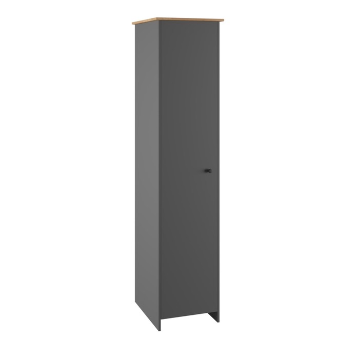 Пенал с полками Теодора 515х523х2100 ГрафитКрафт золотой 8548₽