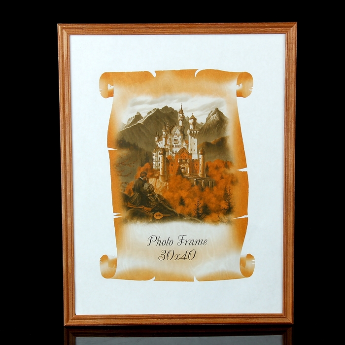 Фоторамка 30х40 см "Орех"