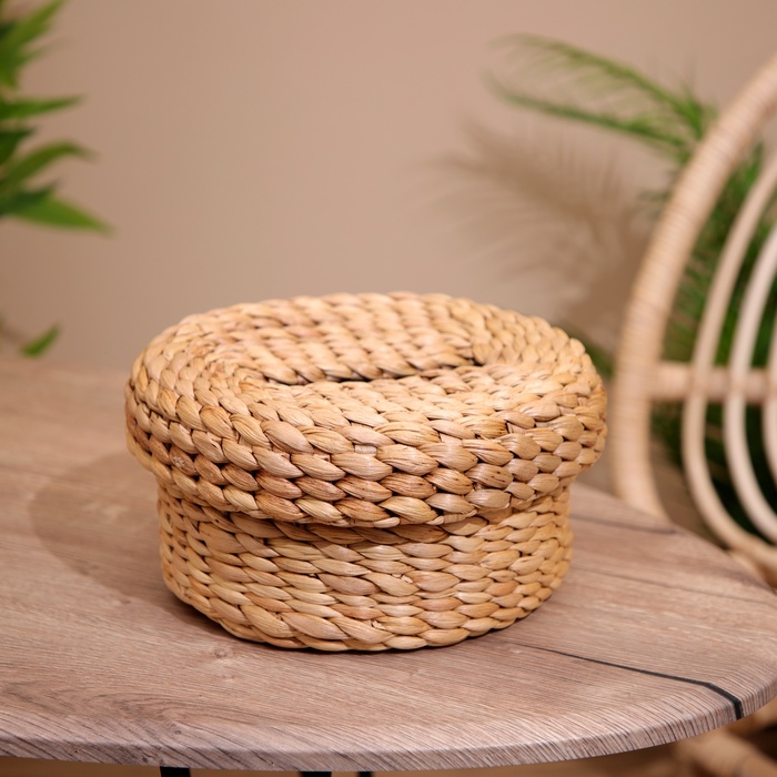 Салфетница плетёная 25х25х13 см 1245₽