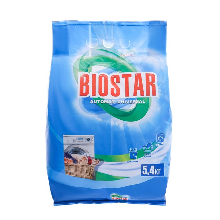 Стиральный порошок Biostar автомат, 5,4 кг