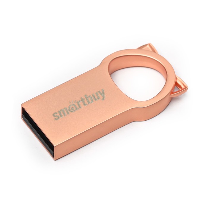 Флешка Smartbuy 016GBBMC5, 16 Гб, USB2.0, чт до 20 Мб/с, зап до 10 Мб/с, розовая