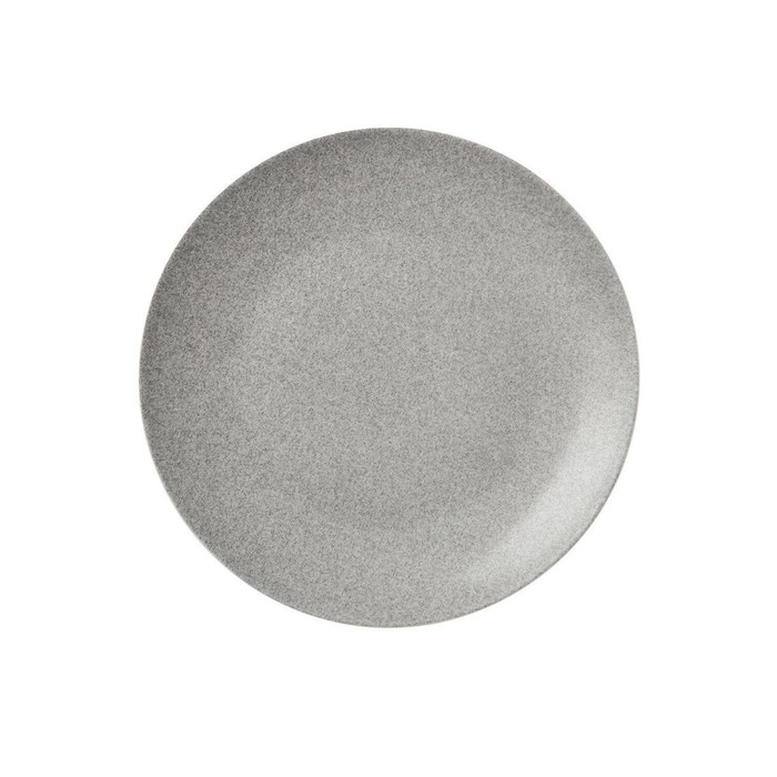 Тарелка десертная Home queen «Нуар», d=19.3 см, цвет серый