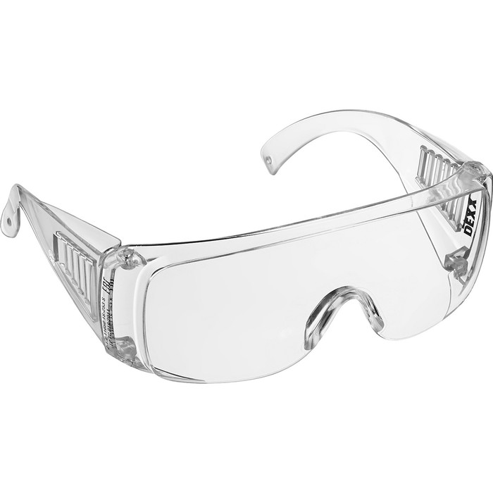 Очки защитные DEXX 11050_z02, открытого типа, прозрачные, монолинза цена и фото