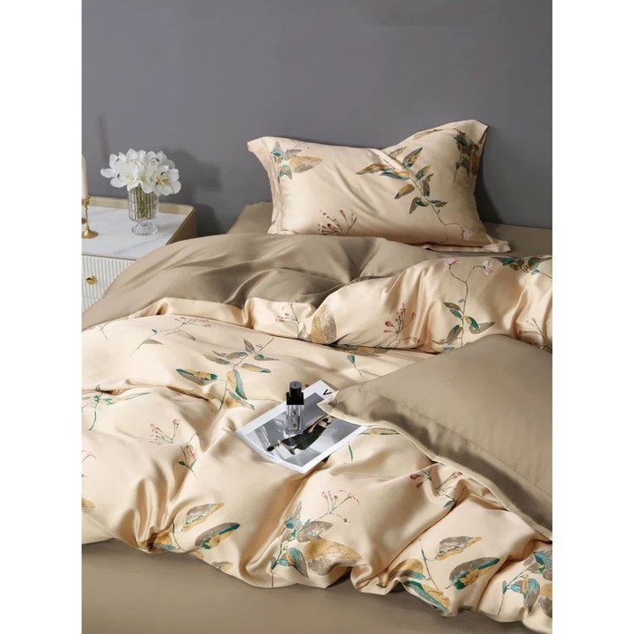 Постельное бельё 1.5 сп Primavelle Tencel, размер 180x215 см, 145x210 см, 52x74 см - 2 шт