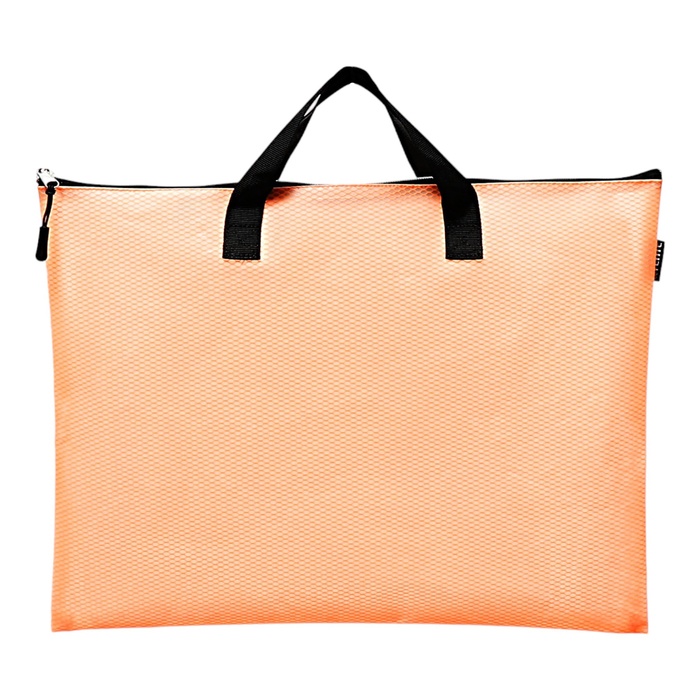 Папка А3 с ручками ПВХ молния сверху 20мм deVENTE Armour 450х330мм оранжевая 321₽