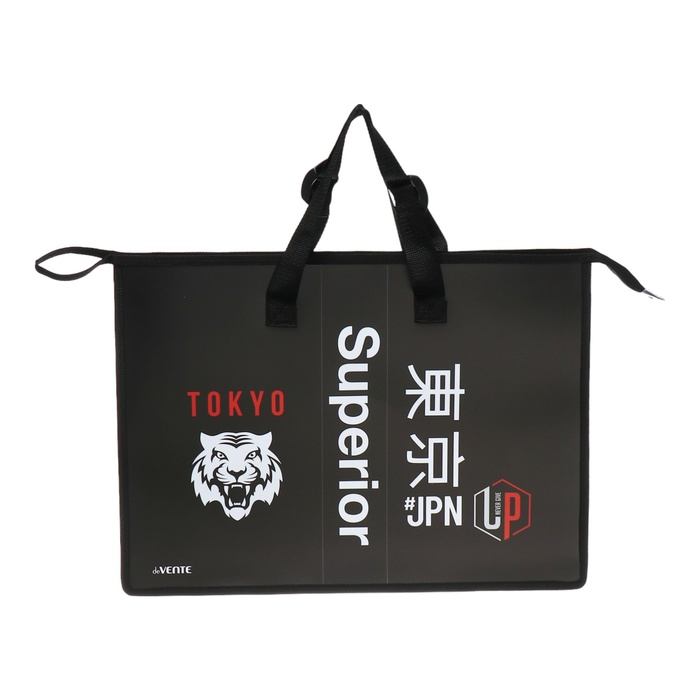 Папка А3 с ручками пластик молния сверху deVENTE Superior 467х338х100мм внутренний карман 404₽