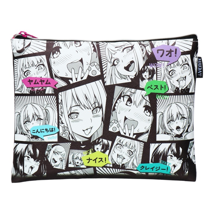 Папка для тетрадей А5 200х245 мм молния сверху кожзам de VENTE Anime Comix унисекс 206₽