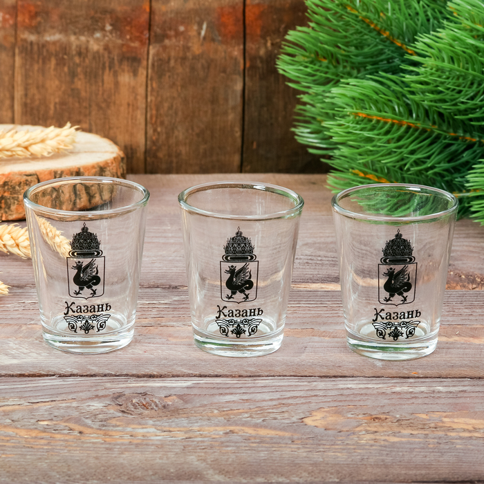 Набор из 3-х рюмок «Казань»