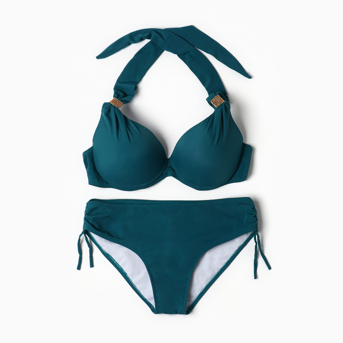 

Купальник раздельный женский, цвет зелёный, размер 54