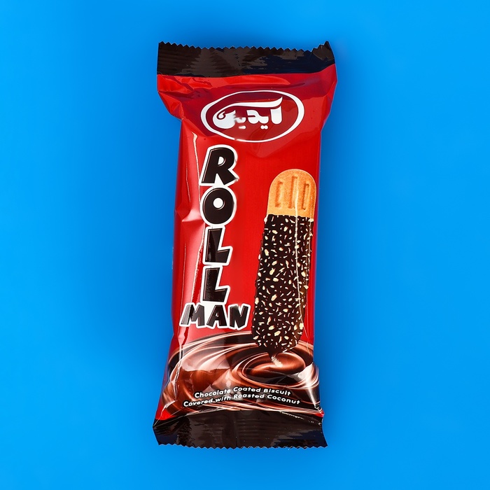 Бисквитные палочки Rollman, в шоколадной глазури, 36 г пирожные бисквитные алёнка шоколадный крем в глазури 5×40 г