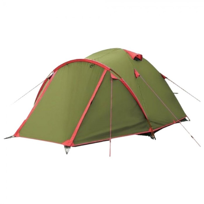 Палатка туристическая Tramp Lite TLT-010, Tramp Lite палатка Camp 2, зеленый палатка tramp lite camp 4 tlt 022 06