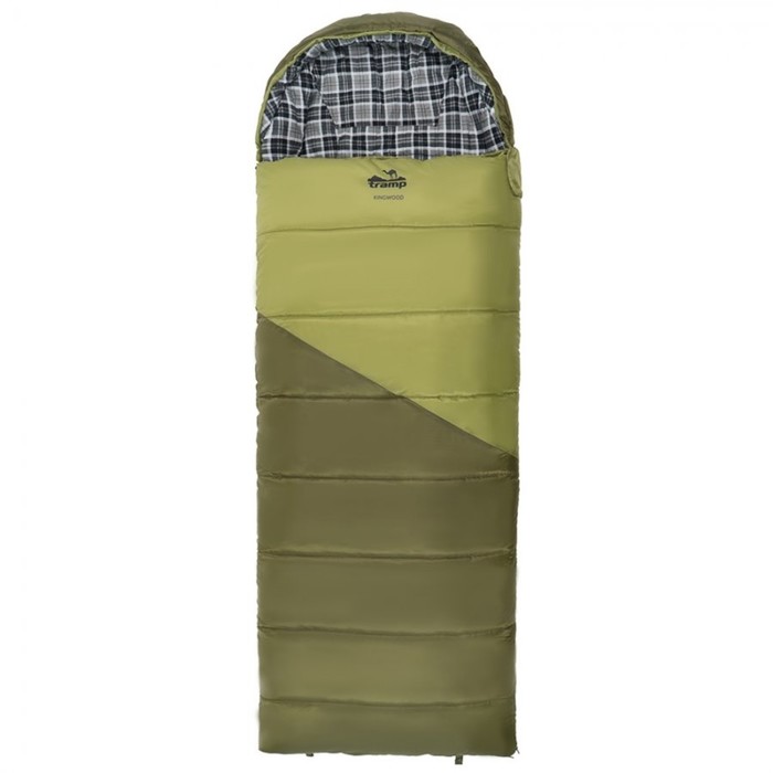 

Спальный мешок Tramp Kingwood Wide, одеяло, 2 слоя, правый, 100х230 см, -5°C