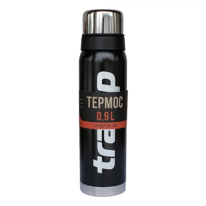 Термос Tramp TRC-027, 0,9 л, чёрный термос tramp trc 030 0 5 л серый