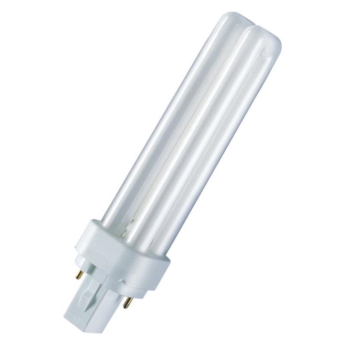 Лампа люминесцентная LEDVANCE, G24d-3, 26 Вт, 1800 лм, 4000 К, свечение белое