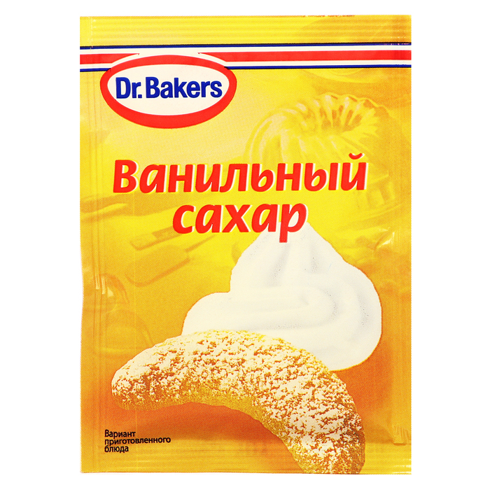 Ванильный сахар Д-р Бейкерс, 8 г сахар ванильный dr oetker 8 г