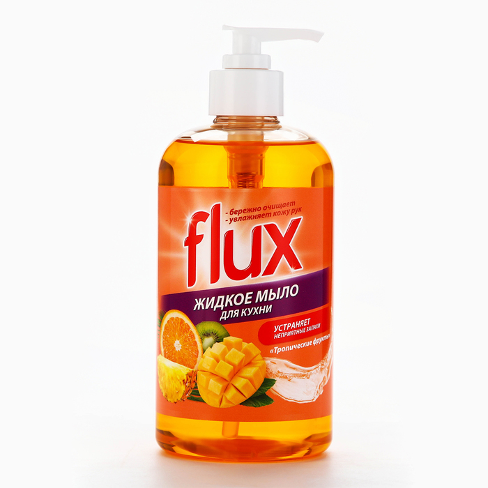 

Мыло жидкое кухонное, 500 мл, аромат фруктовый микс, FLUX