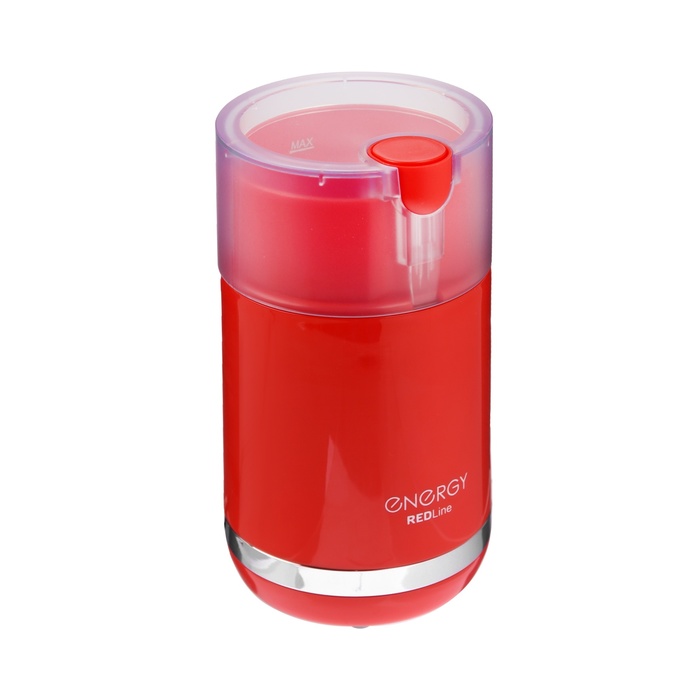 Кофемолка Energy EN-114, электрическая, ножевая, 150 Вт, 70 г, красная кофемолка energy en 114 цвет красный 150 вт