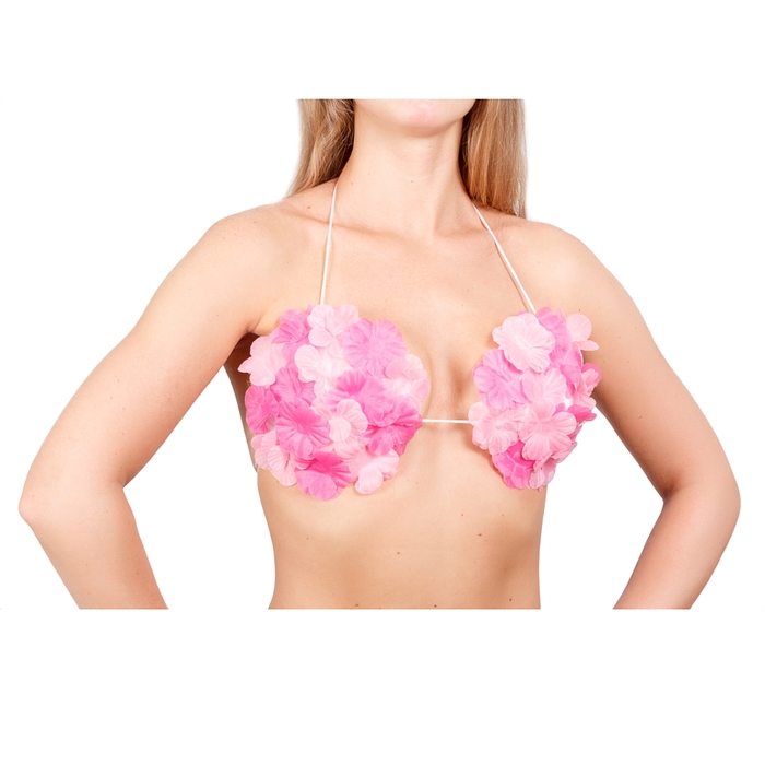 Гавайский лиф "Цветы"