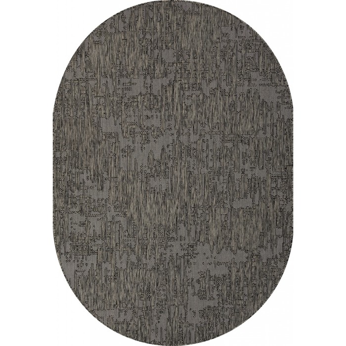 

Ковёр овальный Kair, размер 160x230 см, дизайн black-gray