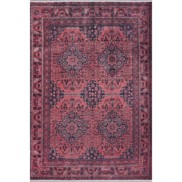 

Ковёр прямоугольный Lotus, размер 200x290 см, дизайн red/blue