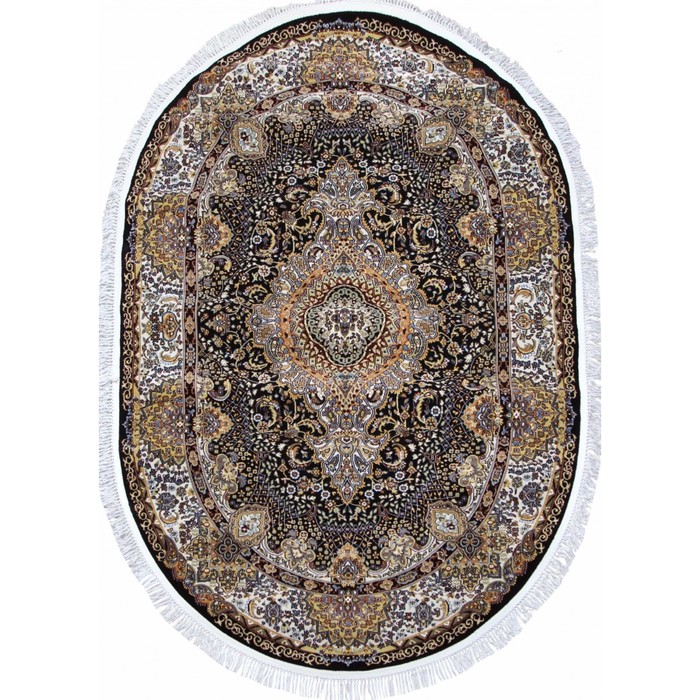 

Ковёр овальный Shahreza, размер 120x170 см, дизайн navy