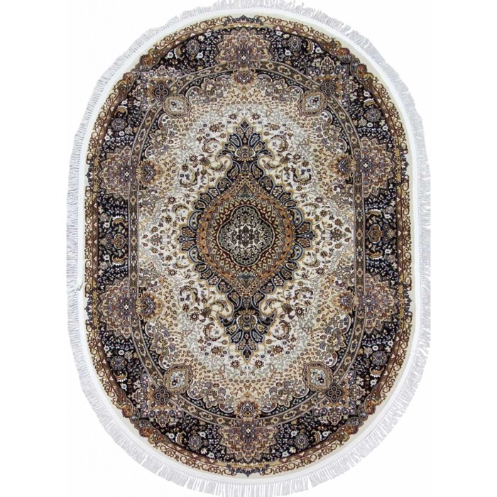 

Ковёр овальный Shahreza, размер 160x300 см, дизайн cream-navy