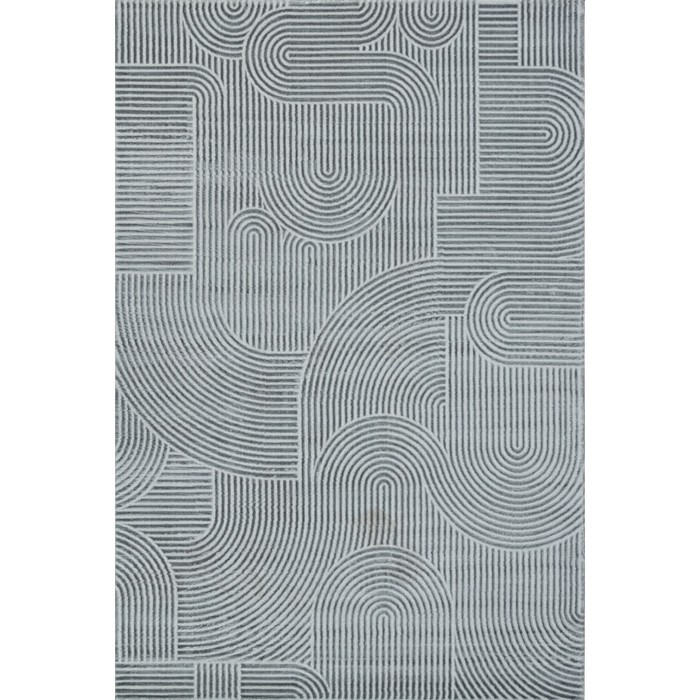 

Ковёр прямоугольный Sirocco, размер 240x340 см, дизайн d.grey/grey