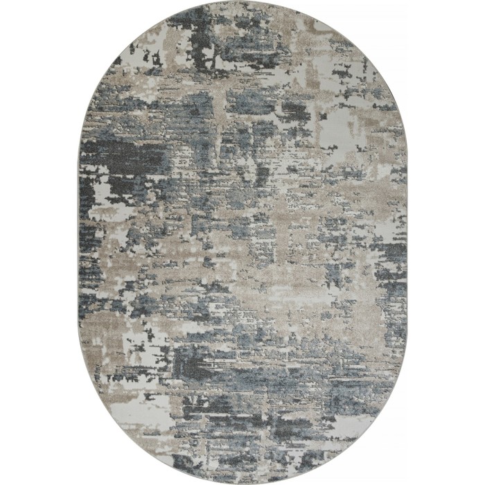 Ковёр овальный Naturel, размер 150x300 см, дизайн beige-blue