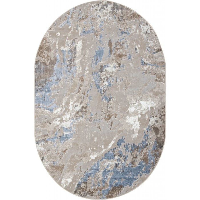 

Ковёр овальный Paradize, размер 160x230 см, дизайн l.blue/beige