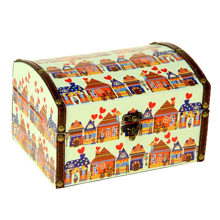 Шкатулка "Город влюбленных"