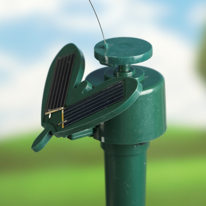 Декоративный штекер на пальчиковой батарее "Порхающая бабочка" микс