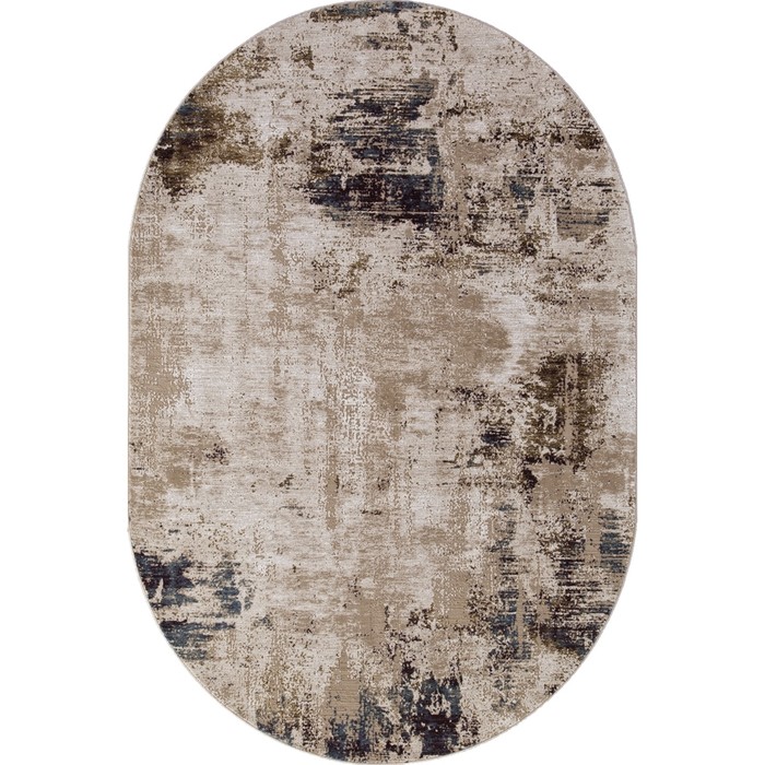 

Ковёр овальный Quantum, размер 156x230 см, дизайн brown/brown