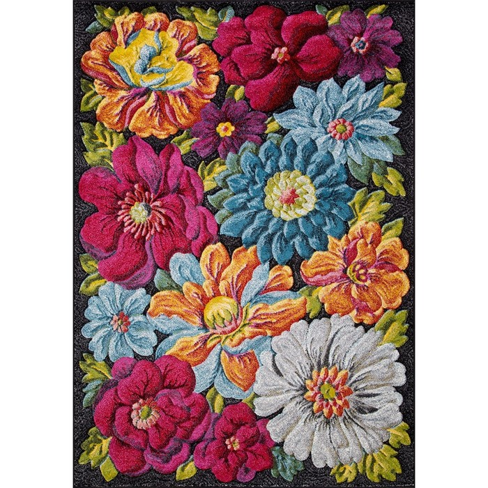

Ковёр прямоугольный Rio, размер 133x200 см, дизайн multicolor