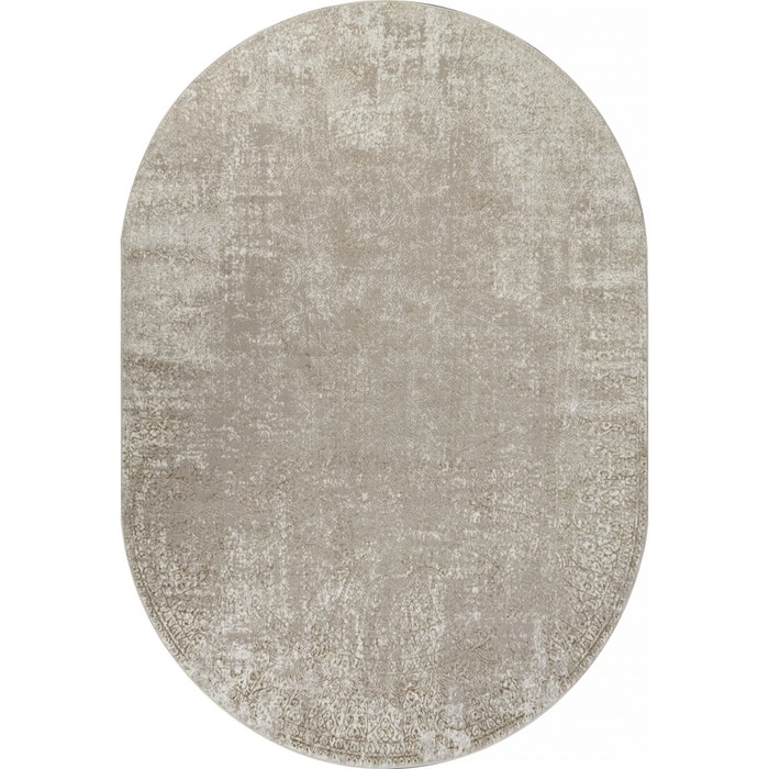 Ковёр овальный Safari, размер 100x200 см, дизайн beige/beige