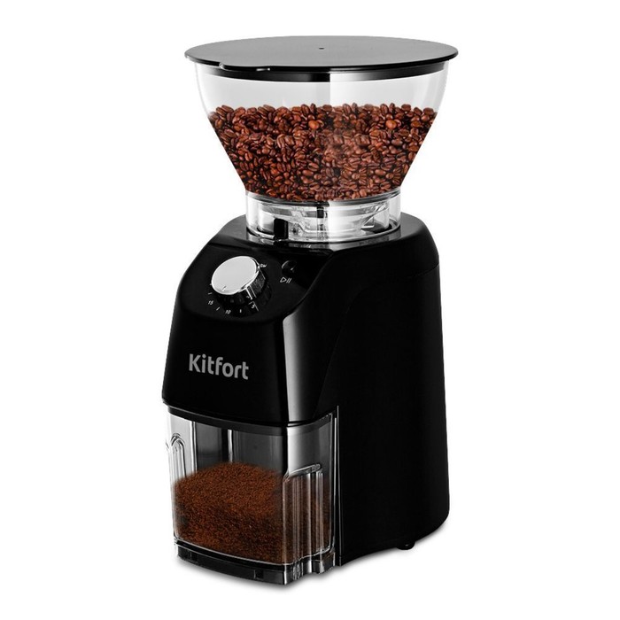 

Кофемолка Kitfort КТ-791, 160 Вт, длина шнура 0,9 м