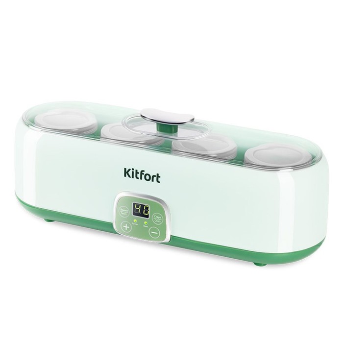 

Йогуртница Kitfort КТ-6039, 20 Вт, 200 мл, шнур 0,8 м