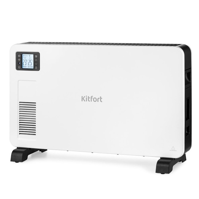 

Обогреватель Kitfort КТ-2706, 2300 Вт, 3 уровня мощ., 23 м², спираль, шнур 1,4 м