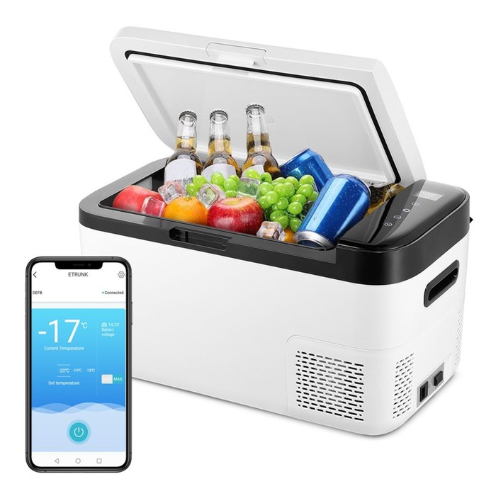 

Автомобильный холодильник Kitfort КТ-2436, 55 Вт, 20 л, от –20 до 20 °С с шагом 1 °С, 45 дБ