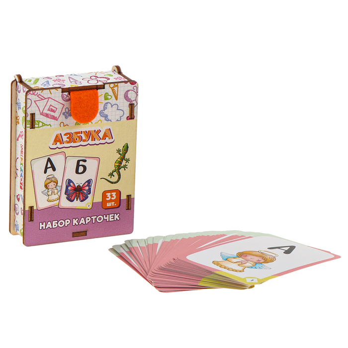 Набор карточек «Азбука» живая азбука набор карточек
