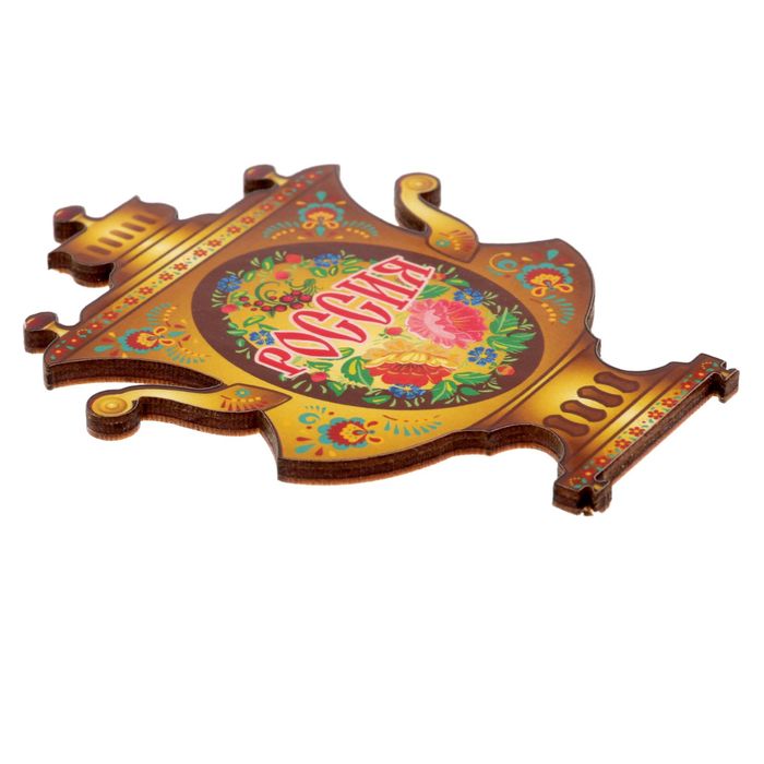 Магнит в форме самовара «Россия»