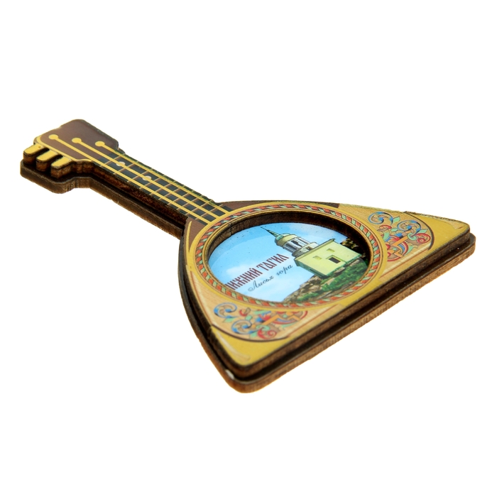 Магнит в форме балалайки «Нижний Тагил»