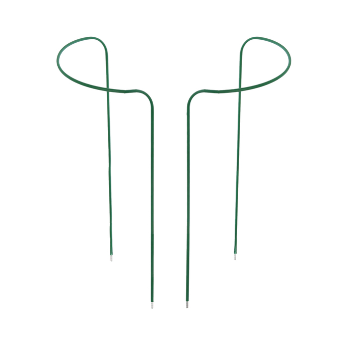 

Кустодержатель d=40 см, h=80 см, ножка d=0,3 см, металл, зеленый (набор 2 шт)