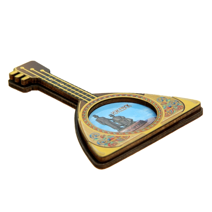 Магнит в форме балалайки «Ижевск»